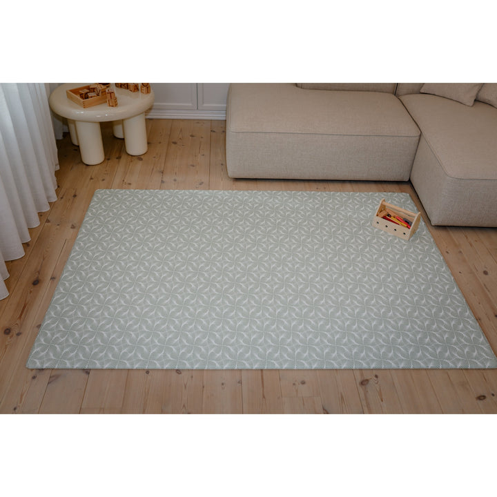 Thy (grøn) skumgulv - sikker og dekorativ legemåtte til børn og baby i Stor størrelse